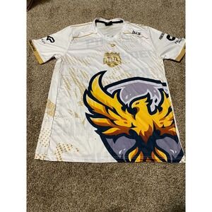 Raven XP League North American Finals Esports Jersey Ollie Franklin White Gold S